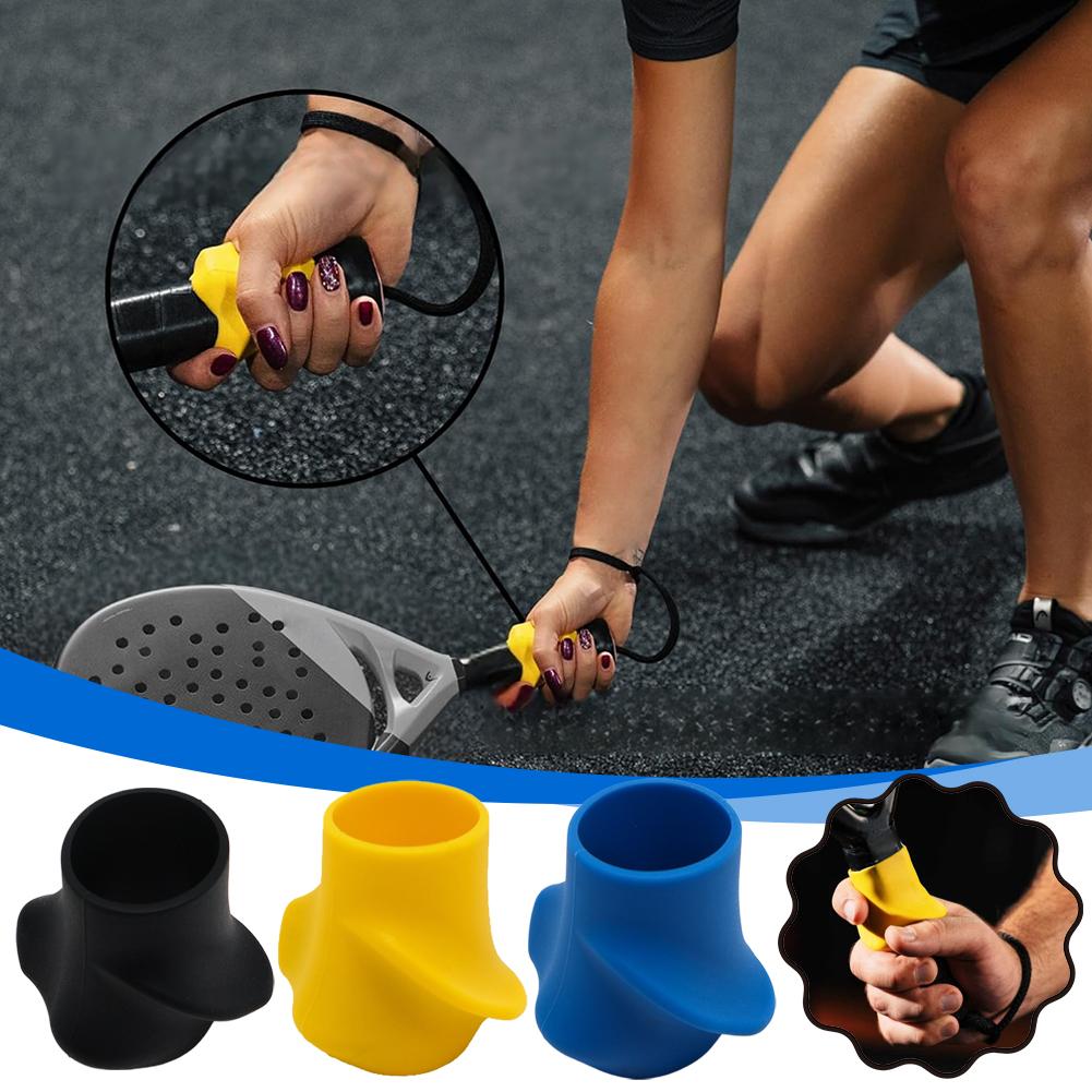 Badminton Video - Silicone Tennis Racket Grip Cover Anti-Slip