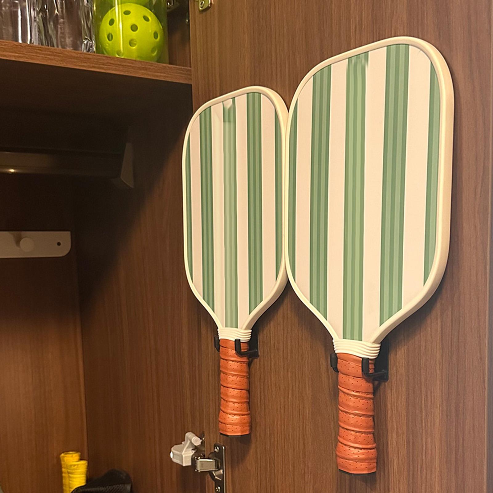 2Pcs Pickleball Paddle Rack Ho - Badminton Video review and price