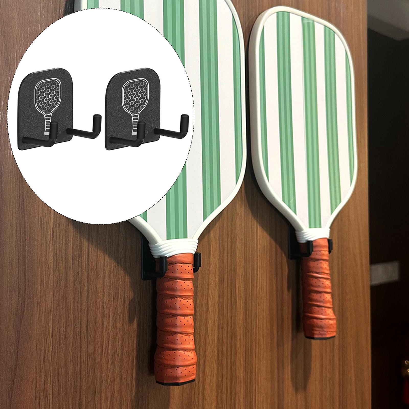 2Pcs Pickleball Paddle Rack Ho - Badminton Video review and price