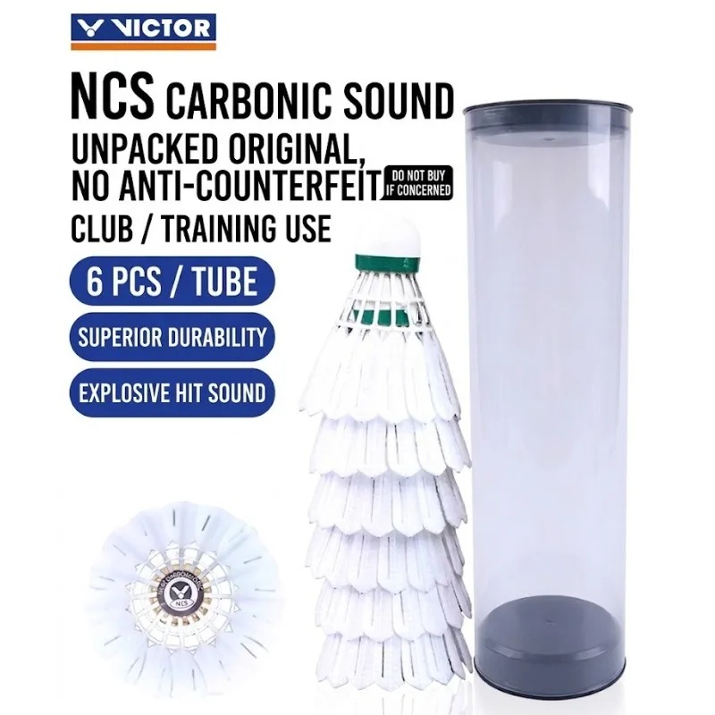 6 or12pcs/tube VICTOR Badminto - Badminton Youtube review and price