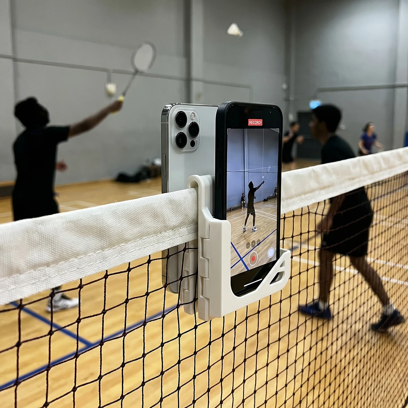 Double-sided Ball Net Phone St - Badminton Video review and price
