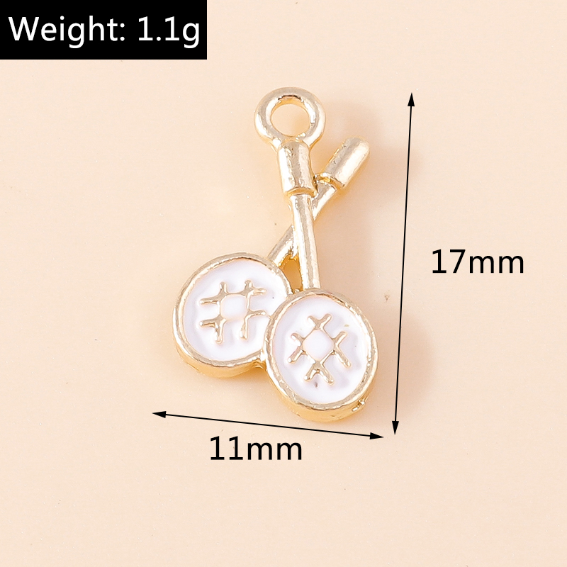 10pcs Lovely Enamel Sports Ten - Badminton Video review and price