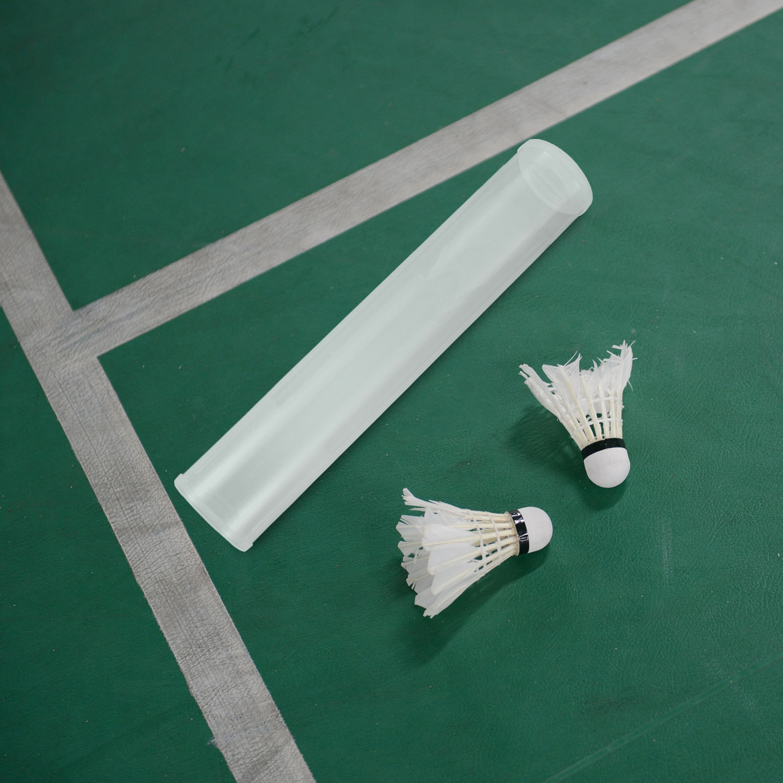 Shuttlecocks Storage Tube Tran - Badminton Youtube review and price