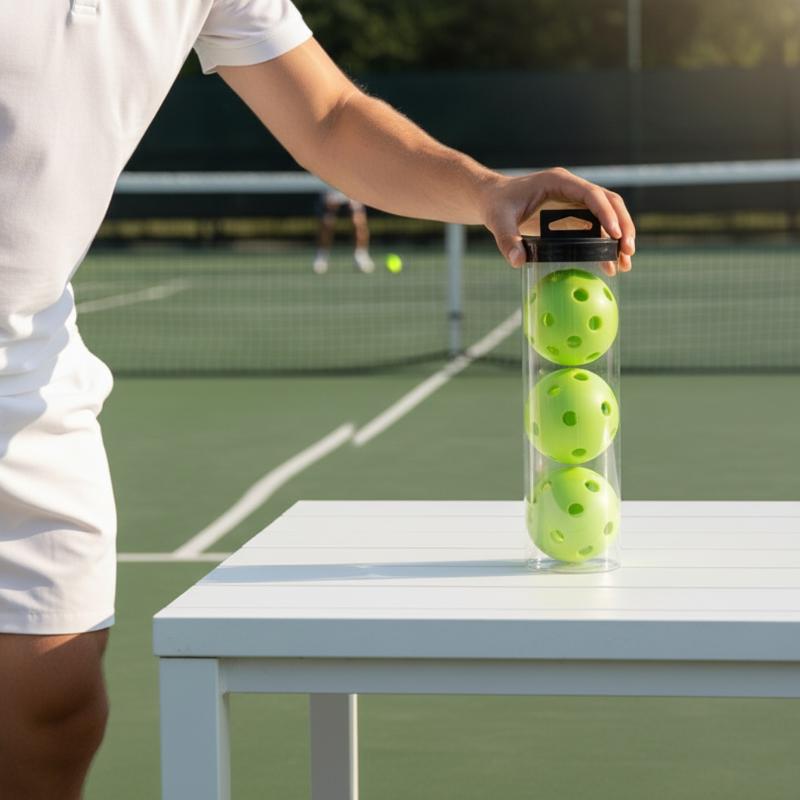 Transparent Pickleball Storage - Badminton Video review and price